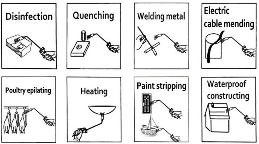 Liquefied Gas Heating Torch Garden Weeding Spray Torch Melting Ice