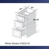 White Shaker-VSD2121