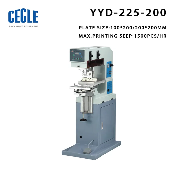 Тампонная печатная машина Зерноуборочные комбайны обрабатывающие автоматически 2 тампонный принтер с челнок в нее можно положить все необходимый принадлежности одежда чашки каску/шлем