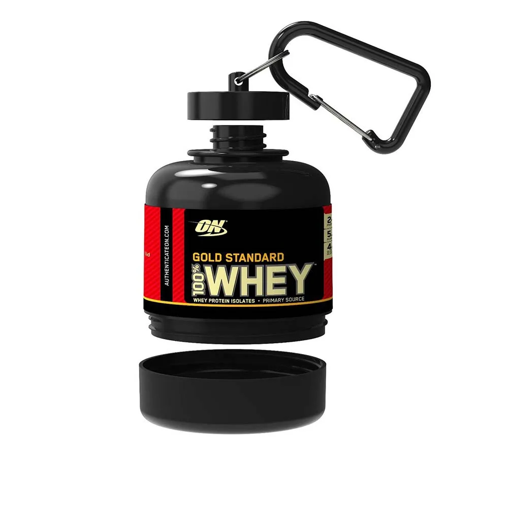 100ml Protein Bottle Keychain Portable Keyring Protein Powder Container