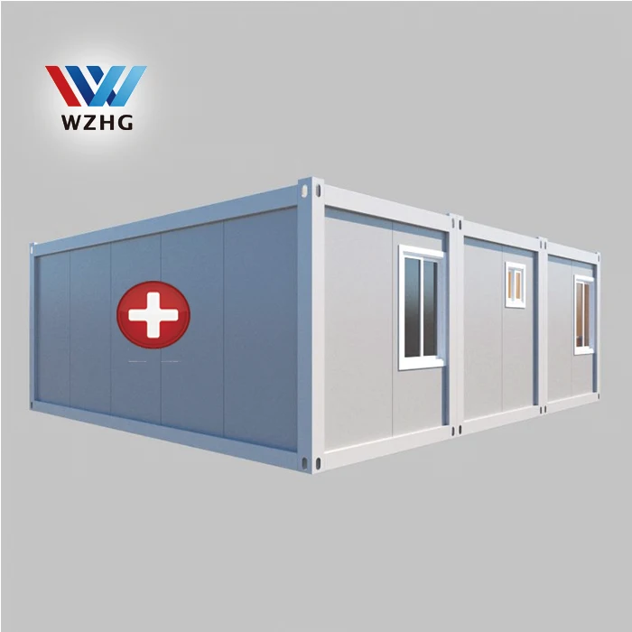 Field Hospital Use Prefab Modular Flat Pack Medical Mobile Hospital Container Houses
