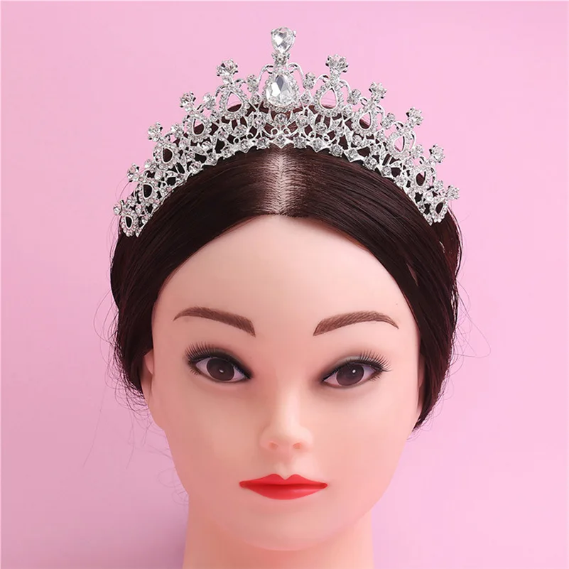 [ROMANTIC CROWN]★25SS★韓国人気★BAROQUE L/S Baroque Korean Crown Bridal Tiara - Elegant Wedding Accessorise