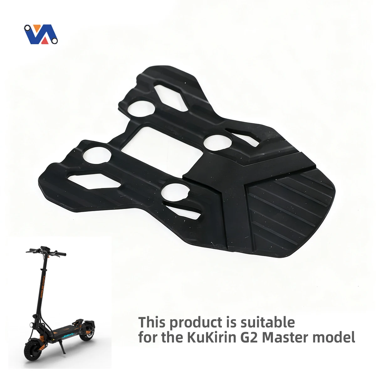 product new image rear footrest pad for kukirin g2 master scooter parts accessories scooter frame scooter spare part replacement-4
