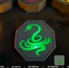 Amulette serpent avec lumière