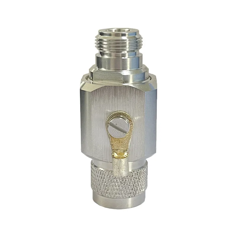 N Type lightning Arrester N Male to N Female Lightning Arrester for Outdoor Hotspot Antenna Installation