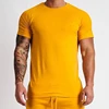 Yellow Mens Athletic Shirts