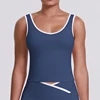 Tank Top-Navy