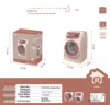 Milk tea color large fake washing machine