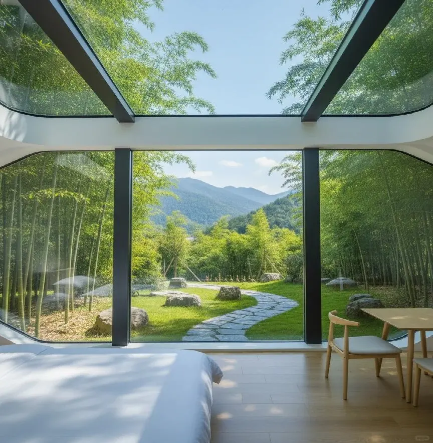 Travel Resort Space Capsule House Factory /Small Prefab Home Modern Modular House Prefabricated Homes