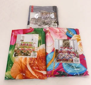 Factory Wholesale in Stock 3pcs Cotton Bed Sheet Set Flat Sheet with Pillowcase 100% Cotton Bedding Sheet Set king Size