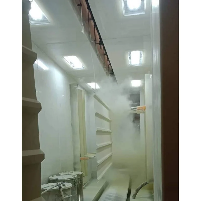 Customized Automated Powder Coating Paint Spray Booth for Furniture Aluminum Profile