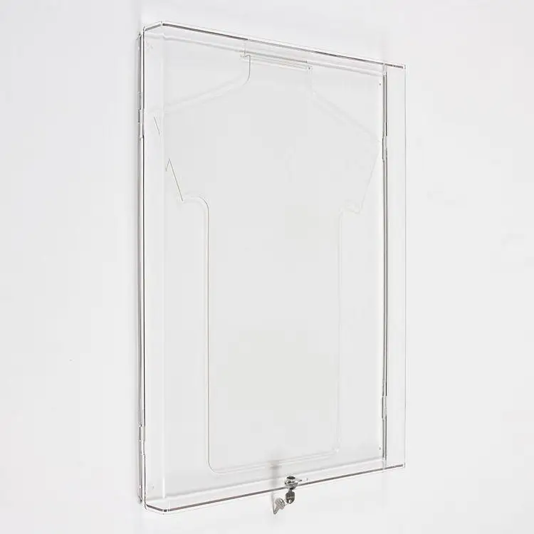 Jersey Display Case Large - Acrylic with High Gloss Black Back