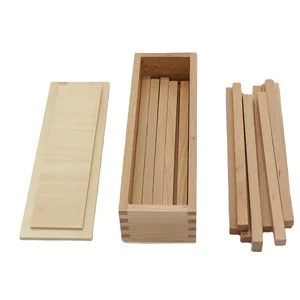 Hot Sale High Quality Montessori Education Toys Wooden Sensorial Items  Preschool Toys