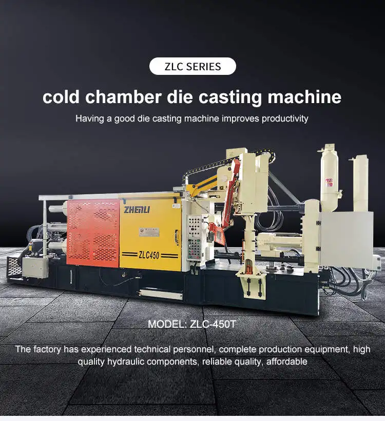Industrial 450T Led Bulb Manufacturing Machine High Pressure Aluminium Casting Machine details