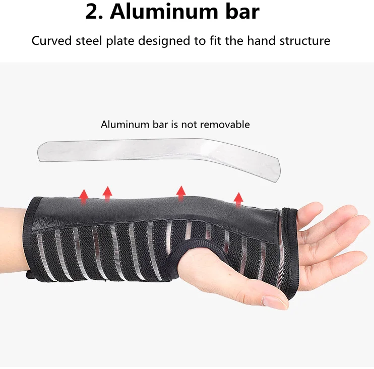 Hot Sell Orthopedic Nylon Adjustable Sprain Breathable Wrist Support