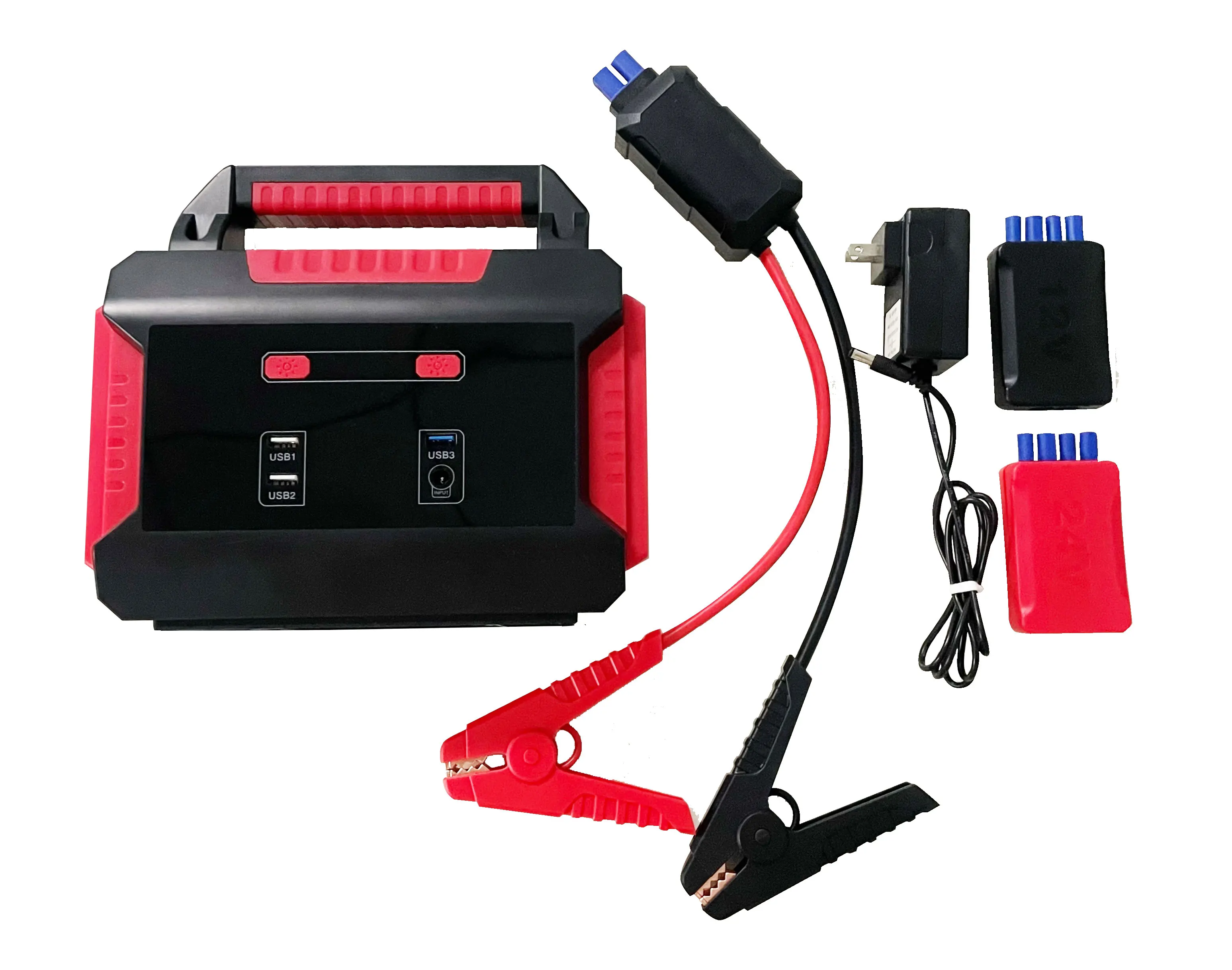 56000mAh/42000mAh Truck Car Emergency Start Rescue Truck Emergency Power Bank 12V 24V High Power Universal Car Jump Starter