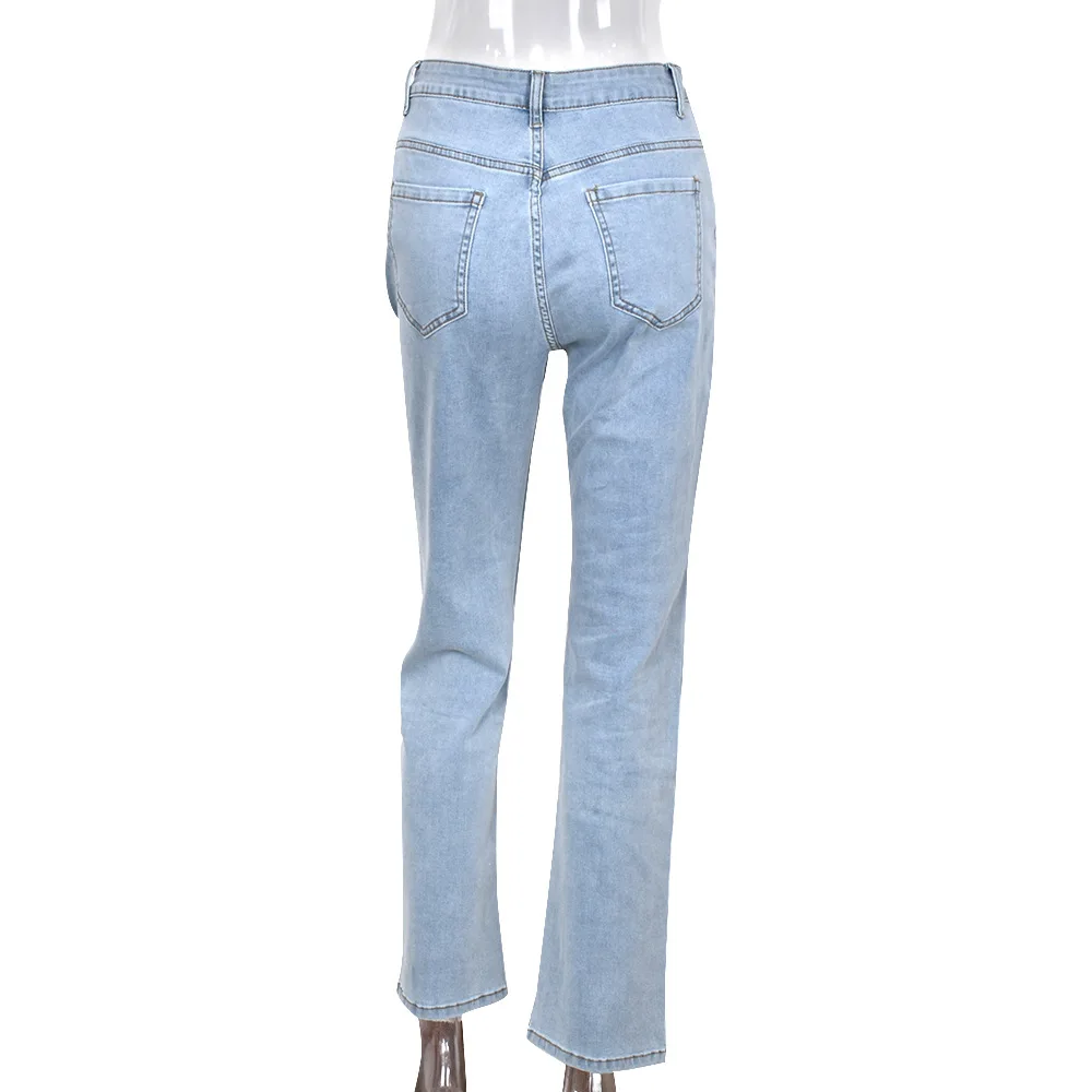 Fendi Denim High-waist Slim-fit Jeans in White Womens Jeans Fendi Jeans 