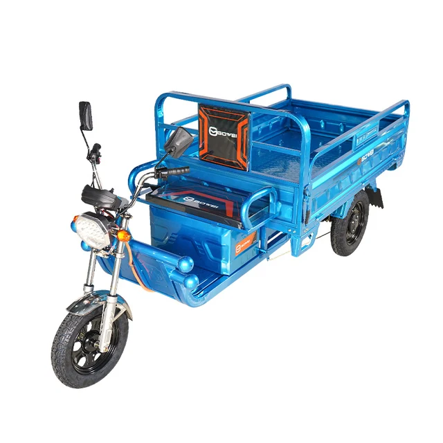 High-Power Electric Tricycle for Home & Agricultural Use Factory Direct Sale of King Load Carrier Scooter