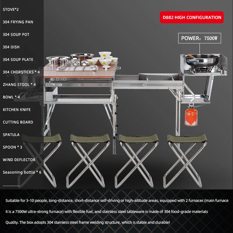 Mobile Portable Camping Kitchen Box For Rv Camping Travel Kitchen Solution Buy Camping Kitchen