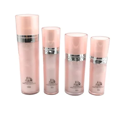 Customized cosmetic packaging set cosmetic jar  lotion bottle with pump acrylic cosmetic packaging set
