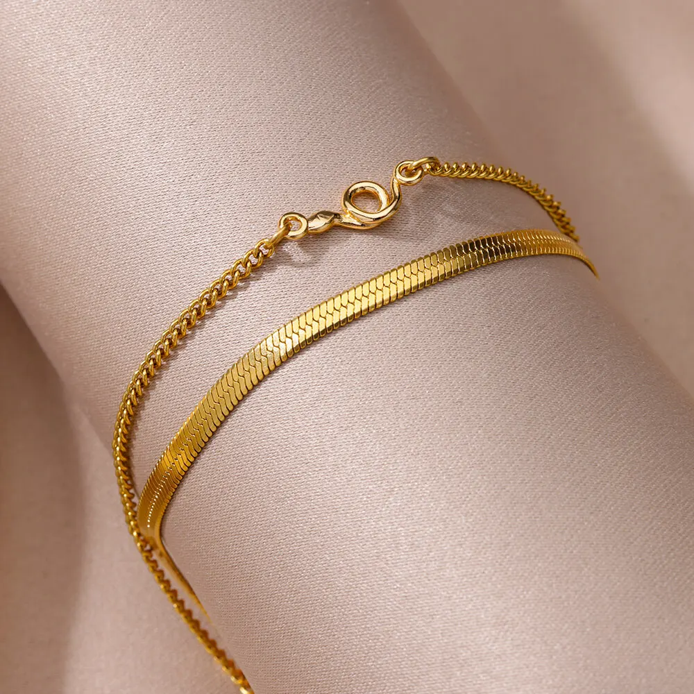 Gold Plated Adjustable Beach orders Anklet