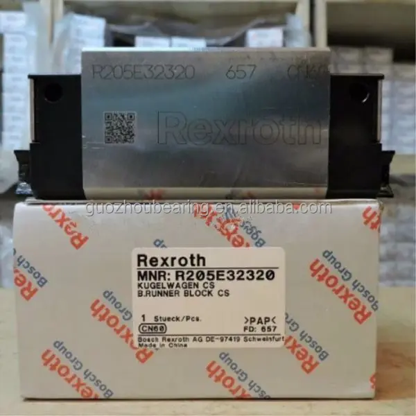 Rexroth Original Linear Guide Block R205E39420 R 205E39420