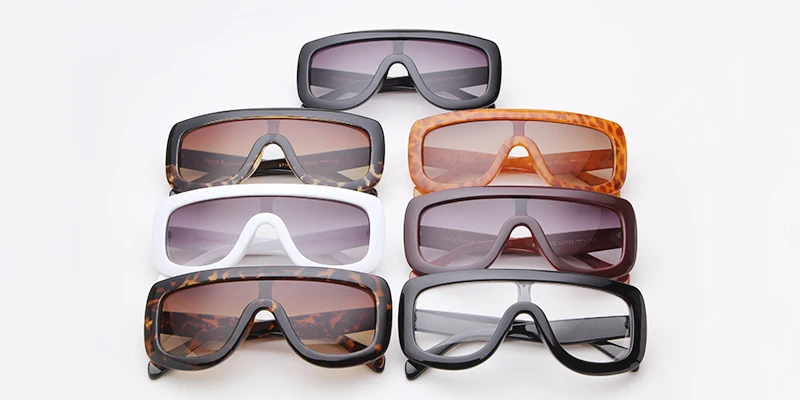 サングラス ^ONE BRILLIANT^ StevenOB270Leopard Steven-OB270-Leopard STORY STY97147 Leopard Sun Glasses - Oversized Fashion Shades