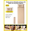 Matelas autogonflant kaki - 3 cm - Taille simple