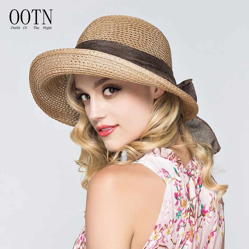 Ootn Bonnet Beach Straw Hats Panama 