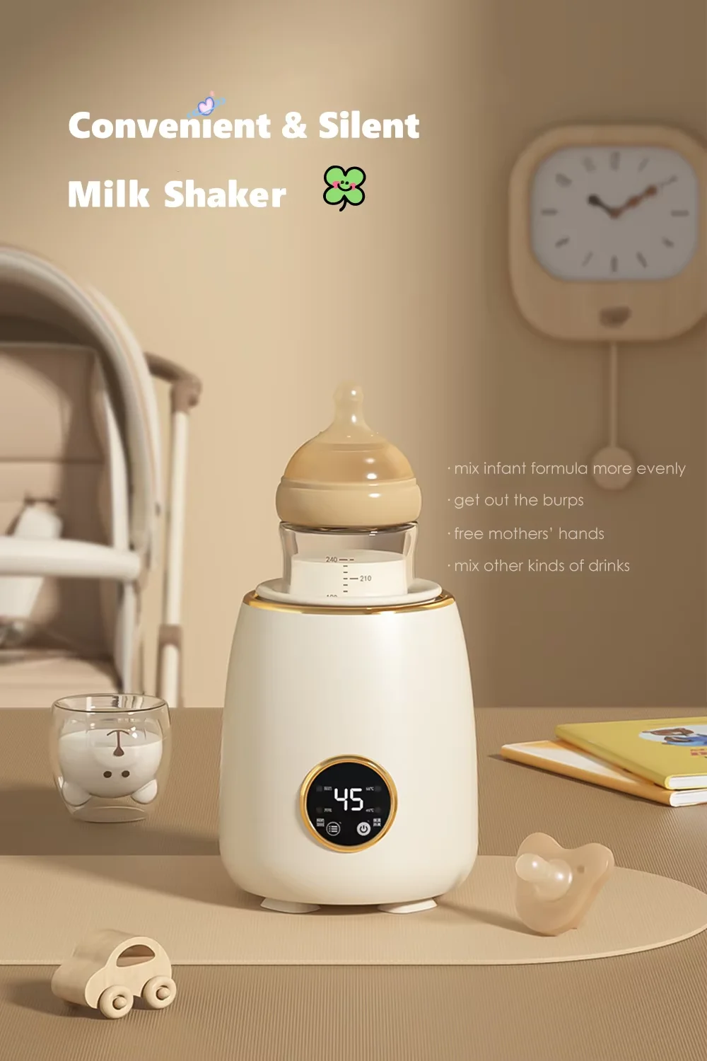 Automatic Intelligent Baby Milk Shaker with Constant Temperature ...