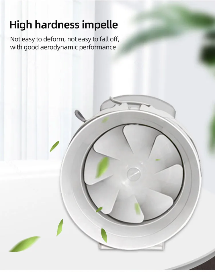 Duct Axial Fan, SEICOI, 230 V, High speed 200m3 - detail 12