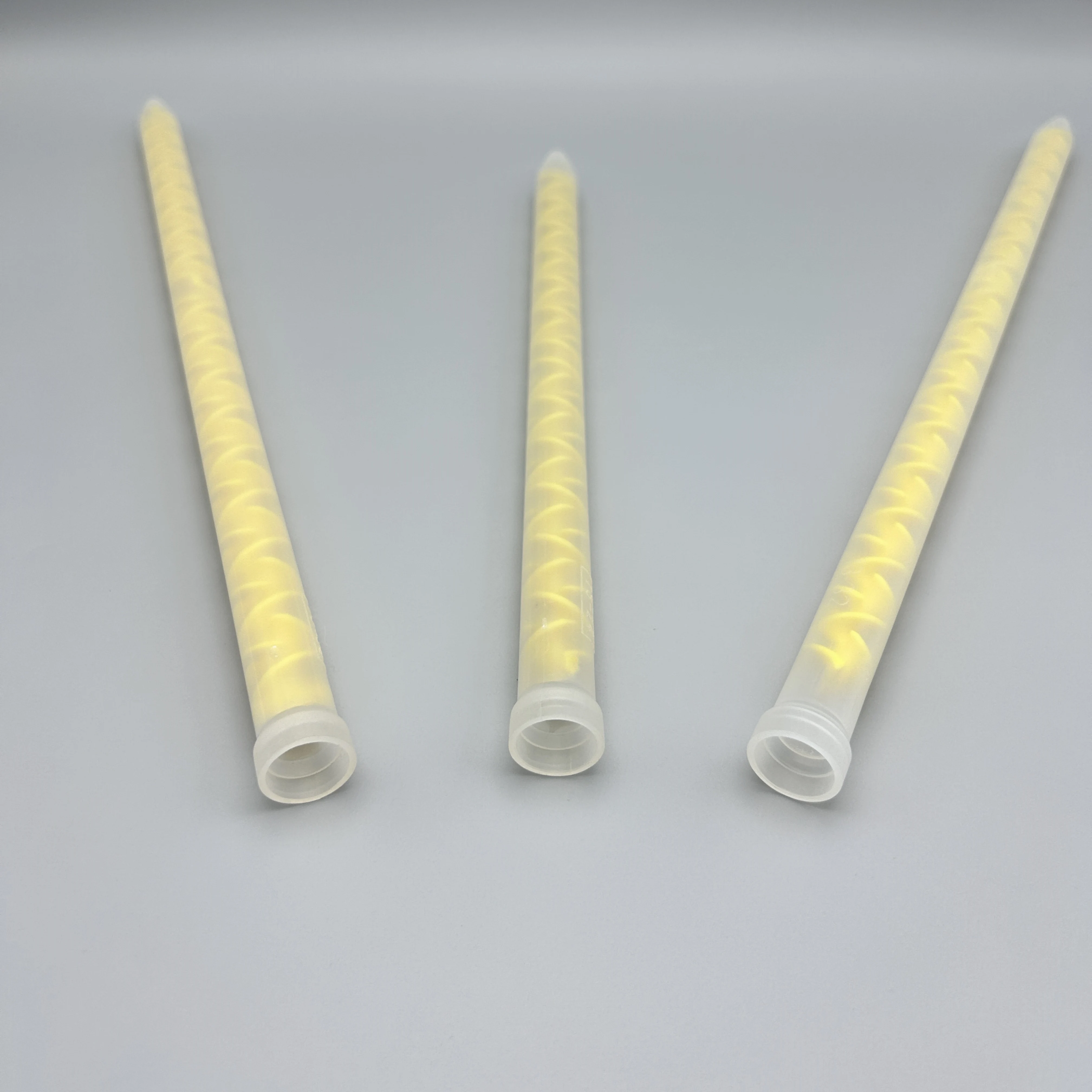 Ms1324 Epoxy Resin Silicone Round Mouth Mixer Nozzle For 2 Component