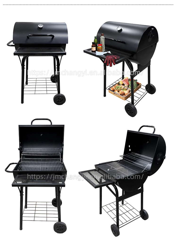 Custom Korean Bbq Grill Free Standing Oil Barrel Style Portable