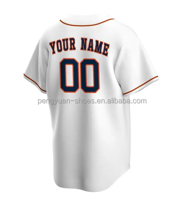 PaulsBoutiqueUS Houston Astros Lettering Kit for An Authentic Navy Jersey - Any Name & Number
