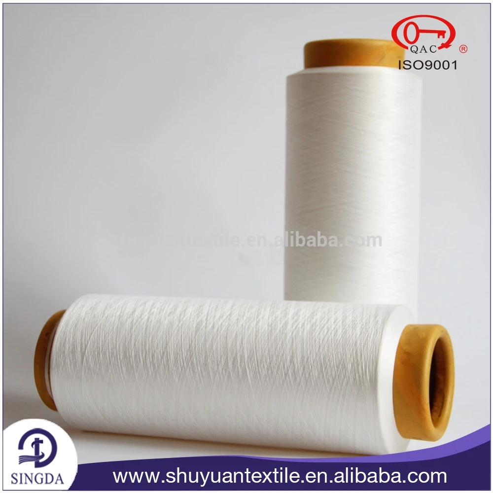 Recycled Undyed 150D/144F Recycle DTY SIM Polyester Yarn knitted Yarn for Glove