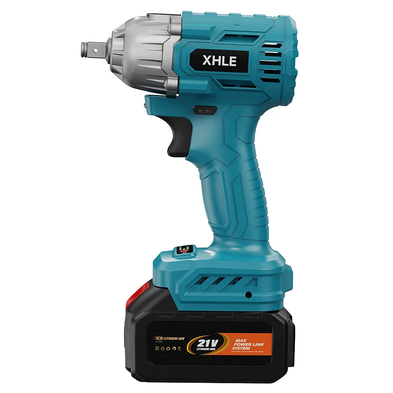 21V Long-Lasting Battery Life Brushless Power Wrench High Torque Output Electric Power Wrench