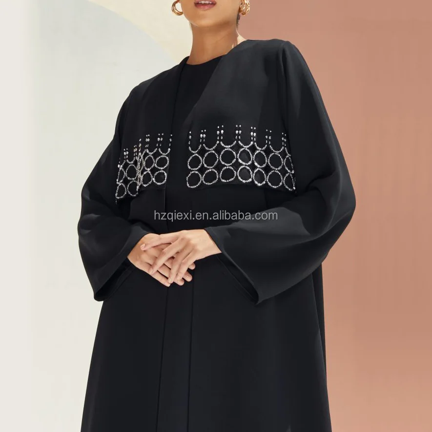 Abaya Women Muslim Dress 2024 Dubai Prayer Eid Ramadan Beaded ...