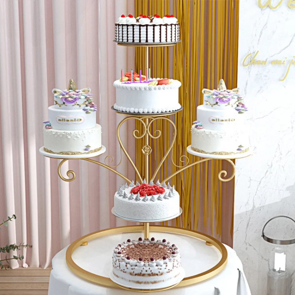 Cadre de Structure de Support de gâteau, outils de cuisson faits à la main,  Kit de versement, outil de fabrication amovible pour la décoration de  gâteaux d'anniversaire, de mariage - AliExpress
