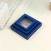 9.5*9.5*3.5 cm (floating box style) with text