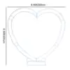 Espositore da scaffale bianco