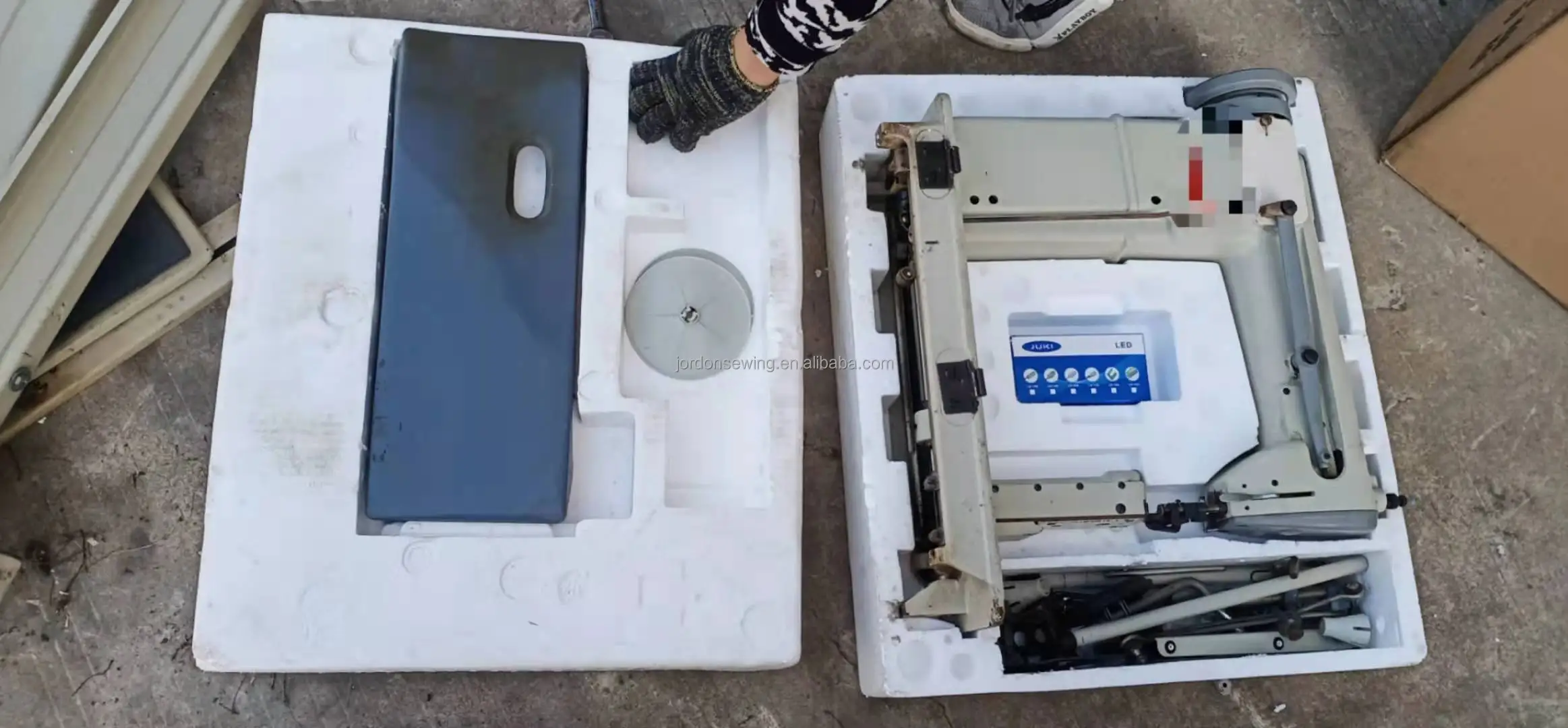 Post Bed Lockstitch Heavy Duty Sewing Machine 810 820 Shoe Leather