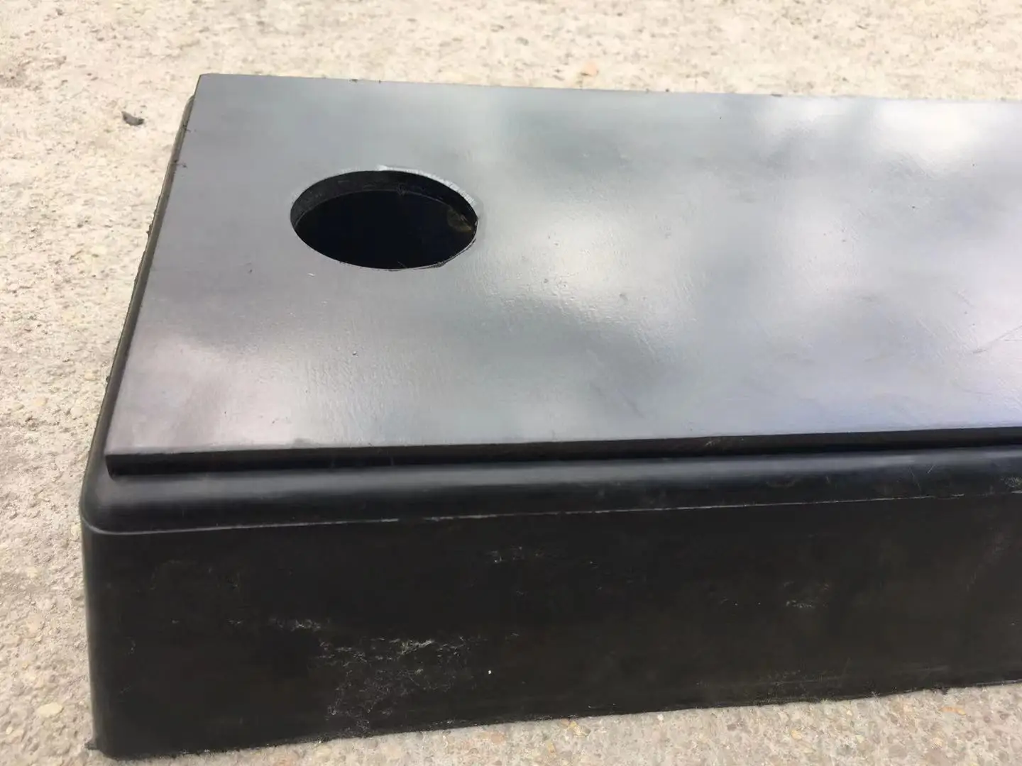 Heavy-Duty Dock Leveler Bumper Molded Rubber with Steel Face for Truck Offers Cutting and Moulding Services manufacture