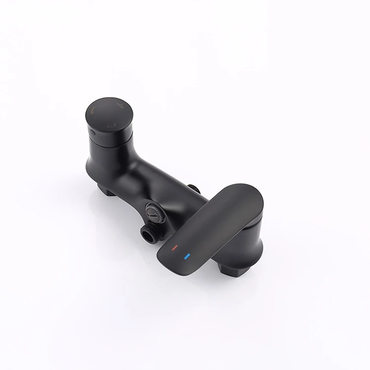 Sistema de ducha tipo lluvia con cabezal de baño de hotel frío y caliente de tres funciones