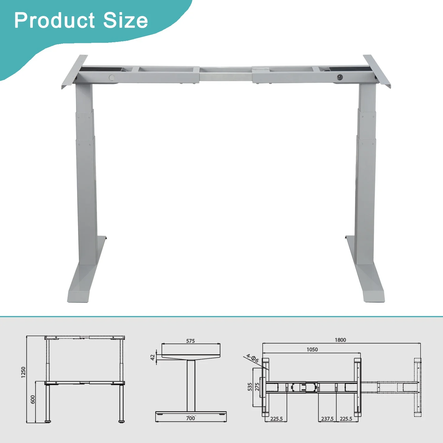 31 Dual Motor Electric Adjustable Standing Desk Height Adjustable Desk Frame Sit Stand Desk Luxury Office Furniture Table