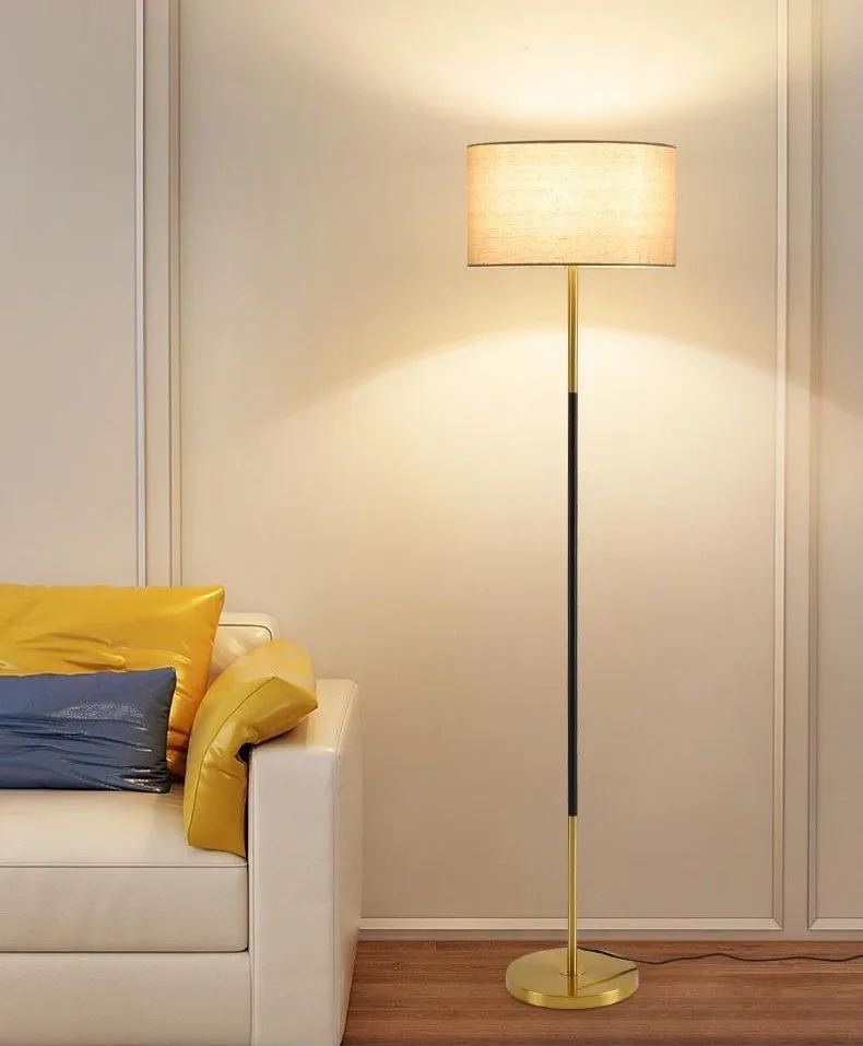 Exquisite Postmodern Modern Study Villa Morning Glory Led Rgb Blown Glass Floor Lamp