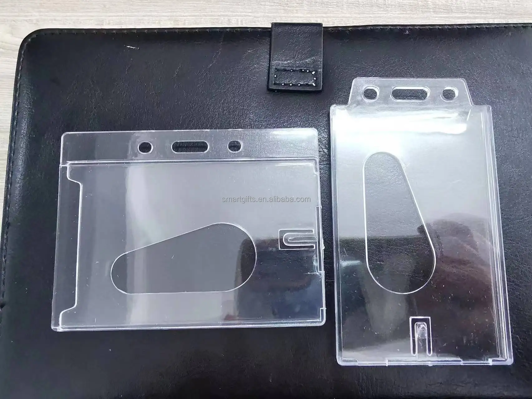 Member Transparent Hard Plastic Id Card Holder For School Buy Id Card