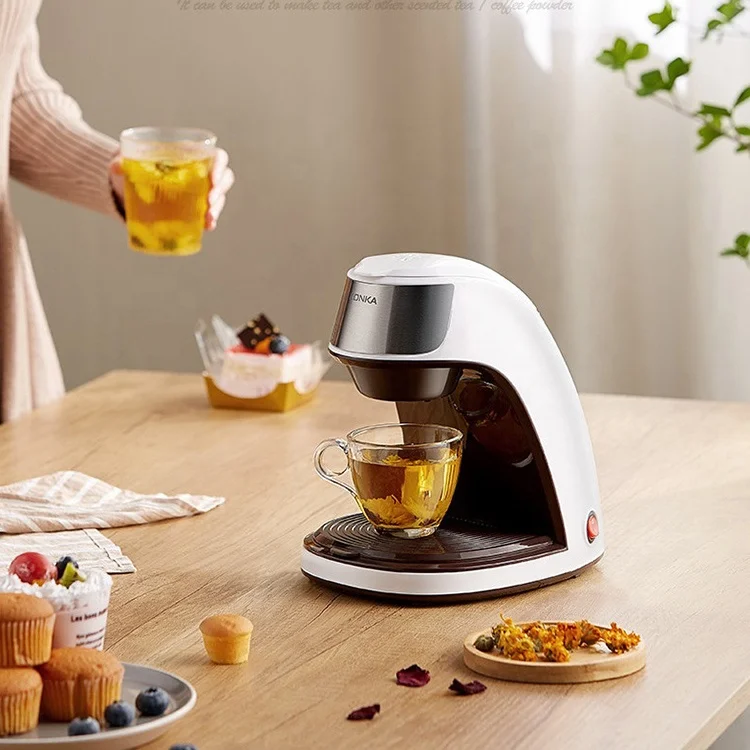 Travel Mug Portable Single Cup Coffee Maker 2-in-1 Portable Personal Drip Coffee  Maker Travel Mug