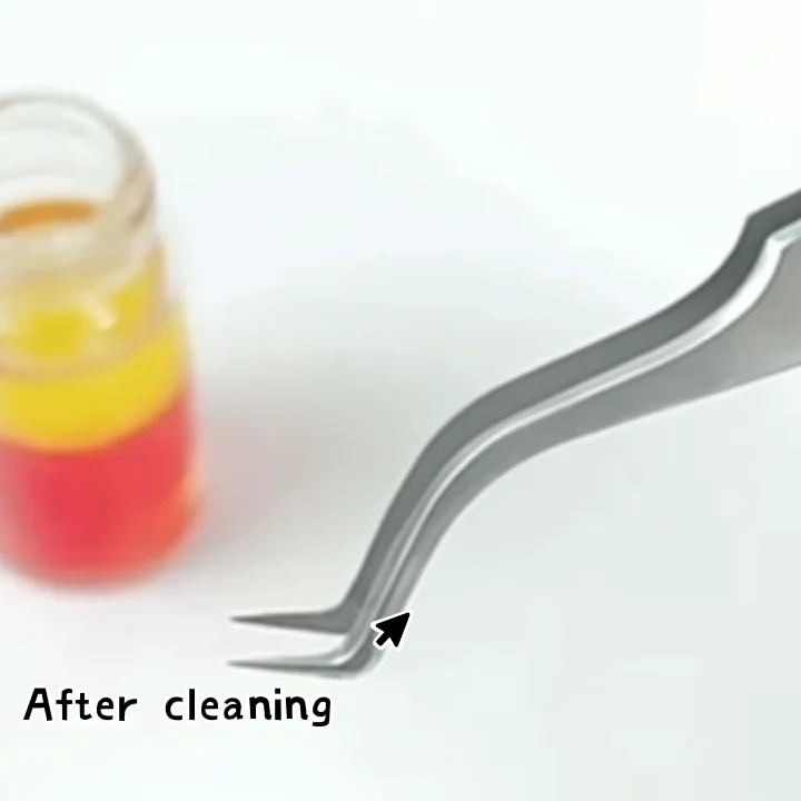 Eyelash Tweezer Cleaner Eyelash Extension Tweezers Cleanser For