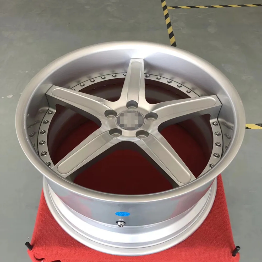 Pengzhen Deep Dish 5-Star Silver Rims for Mercedes Benz - 17 to 24