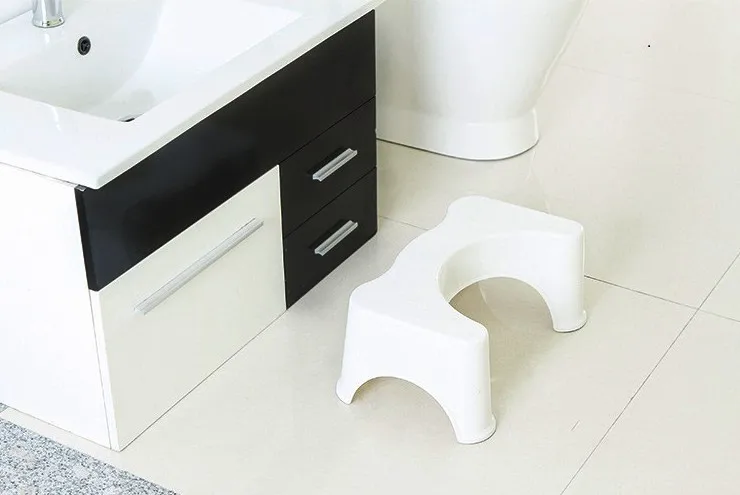 Multifunction Two Different Sizes Adult and Children Plastic Thickened Bathroom Toilet Step Stool